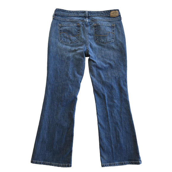 Levis Jeans Womens 12 Low Rise Bootcut Stretch Signature Denim Casual Boho Y2K - Picture 7 of 11